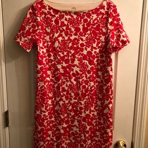 Red Pepper Issy Stripe Tory Burch Dress